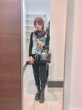 「ROSEAPPLE STUDIO（ローズアップルスタジオ）のアイテム」を使った、channieさん（レディース・162cm）の秋コーディネート