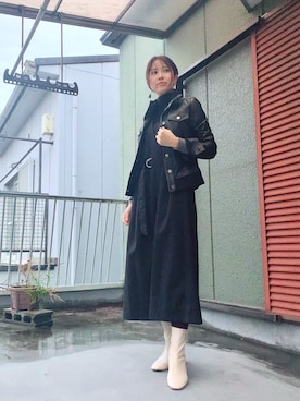 「Settimissimo（セッティミッシモ）のアイテム（オールインワン・サロペット）」を使った、channieさん（レディース・161cm）の春コーディネート