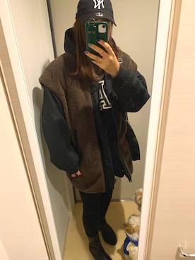 Maさん（レディース・165cm）の冬コーディネート