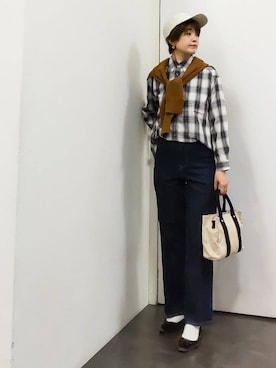 「grove（グローブ）のアイテム」を使った、やまちゃんさん（レディース・166cm）の秋コーディネート