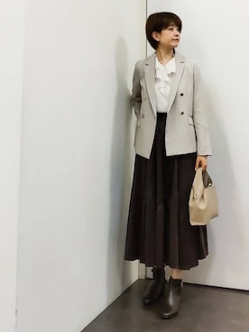 やまちゃんさん(レディース・166cm)の秋コーディネート
