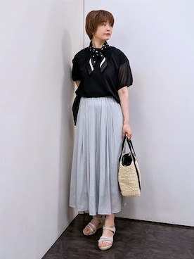 satoponさん（レディース・166cm）の夏コーディネート