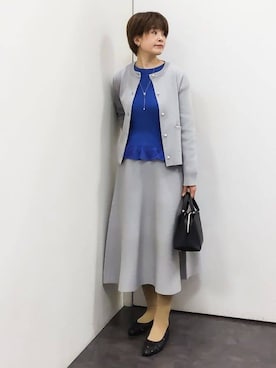 「HusHusH（ハッシュアッシュ）のアイテム」を使った、satoponさん（レディース・166cm）の冬コーディネート