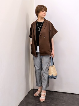 やまちゃんさん(レディース・166cm)の夏コーディネート