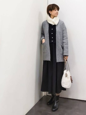 やまちゃんさん(レディース・166cm)の冬コーディネート