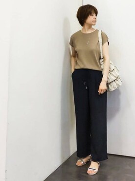 やまちゃんさん（レディース・166cm）の夏コーディネート