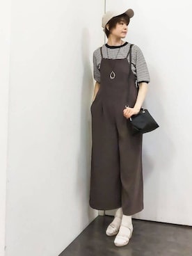 「Lee（リー）のアイテム（バッグ）」を使った、satoponさん（レディース・166cm）の春コーディネート