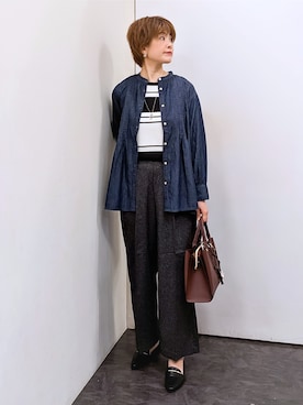 やまちゃんさん（レディース・166cm）の秋コーディネート