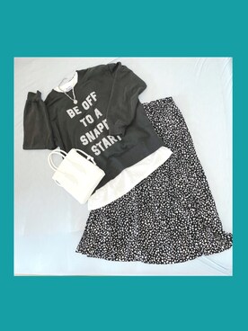 R_RIEさん(レディース・160cm)の秋コーディネート