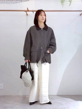 mino_lepsimさん（レディース・164cm）の冬コーディネート