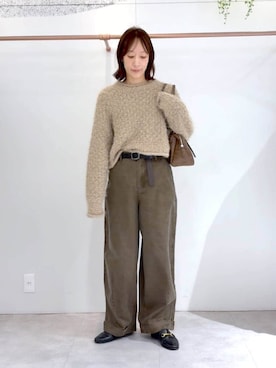 mino_lepsimさん（レディース・164cm）の冬コーディネート