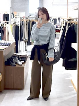 mino_lepsimさん（レディース・164cm）の冬コーディネート