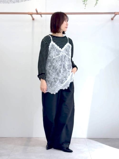 セール】細ピッチボーダーロンT 634629（Tシャツ/カットソー）｜LEPSIM