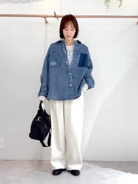 mino_lepsimさん（レディース・164cm）の冬コーディネート