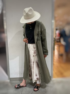 ayanaさん（レディース・158cm）の夏コーディネート