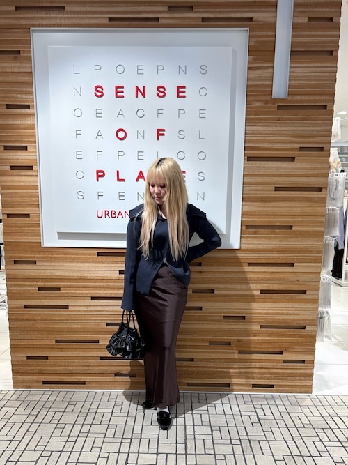 セール】フロントホックエリツキコンパクトカーディガン（カーディガン