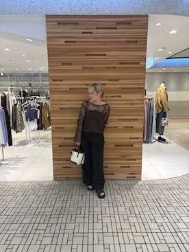 「キレイめコーデ」｜「アイテム（ハンドバッグ）」を使った、あんりさん（レディース・155cm）の夏コーディネート