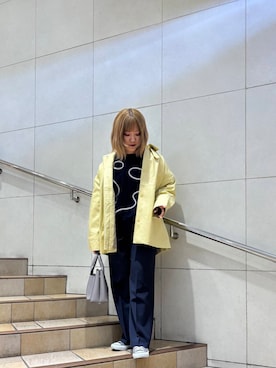 「SENSE OF PLACE by URBAN RESEARCH（センスオブプレイスバイアーバンリサーチ）のアイテム（その他アウター）」を使った、あんりさん（レディース・155cm）の冬コーディネート