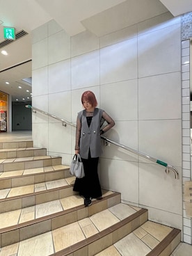 「アイテム（その他アウター）」を使った、あんりさん（レディース・155cm）の夏コーディネート