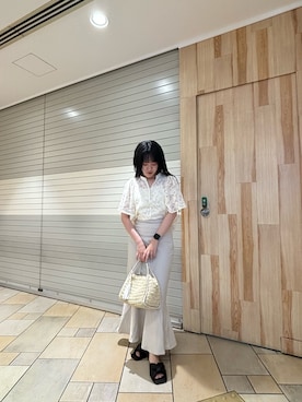 「HEYUMM」｜あんりさん（レディース・155cm）の夏コーディネート
