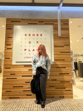 あんりさん（レディース・155cm）の冬コーディネート