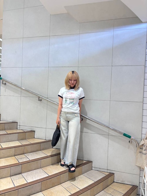 50s vintage レーヨン ナンバリングTee 「10」 裾カットオフ 50s vintage レーヨン ナンバリングTee 「10」 裾カットオフ