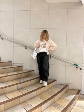 「newarrival」｜「アイテム（ブルゾン）」を使った、あんりさん（レディース・155cm）の春コーディネート