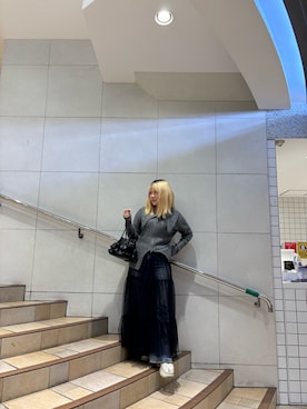 「SENSEOFPLACE」｜あんりさん（レディース・155cm）の冬コーディネート