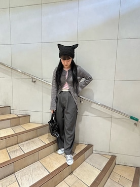 「ネコミミ」｜あんりさん（レディース・155cm）の夏コーディネート