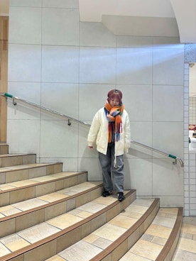 「アイテム（MA-1）」を使った、あんりさん（レディース・155cm）の秋コーディネート