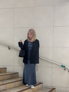 「アイテム（その他アウター）」を使った、あんりさん（レディース・155cm）の夏コーディネート