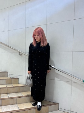 あんりさん（レディース・155cm）の冬コーディネート