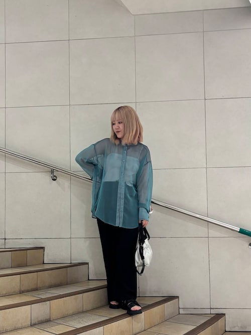 『セットアップ対応』 センタープレスストレートパンツ