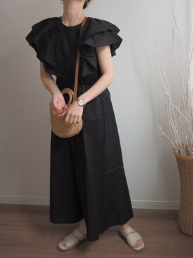 「ごきげんウィーク」｜「アイテム（チュニック）」を使った、❁ a i  ❁さん（レディース・158cm）の春コーディネート