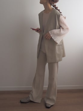 ❁ a i  ❁さん（レディース・158cm）の春コーディネート