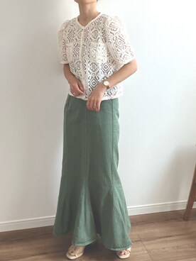 ❁ a i ❁さん(レディース・158cm)の夏コーディネート