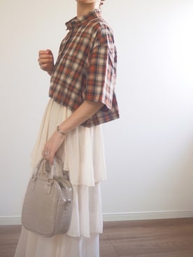 ❁ a i  ❁さん（レディース・158cm）の夏コーディネート