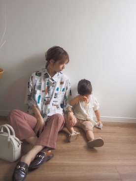 「coen by SIZU（コーエンバイシズ）のアイテム」を使った、❁ a i  ❁さん（レディース・158cm）の夏コーディネート