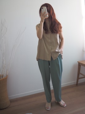 ❁ a i  ❁さん（レディース・158cm）の夏コーディネート