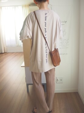 「MATCH&more（マッチアンドモア）のアイテム」を使った、❁ a i  ❁さん（レディース・158cm）の夏コーディネート