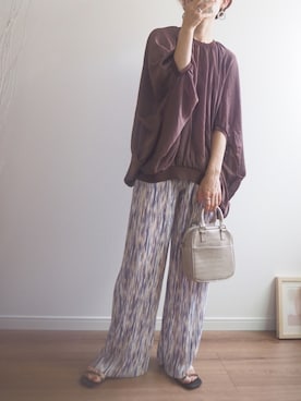 「おとなコーデ」｜「アイテム（サンダル）」を使った、❁ a i  ❁さん（レディース・158cm）の夏コーディネート
