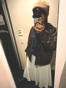 「ZOZO（ゾゾ）のアイテム」を使った、ゆうかさん（レディース・163cm）の秋コーディネート