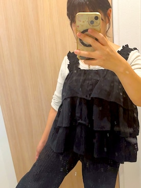 「アイテム（その他トップス）」を使った、裕花さん（レディース・163cm・30代）の秋コーディネート