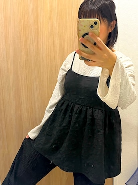 「earth music&ecology（アースミュージックアンドエコロジー）のアイテム」を使った、ゆうかさん（レディース・163cm）の秋コーディネート