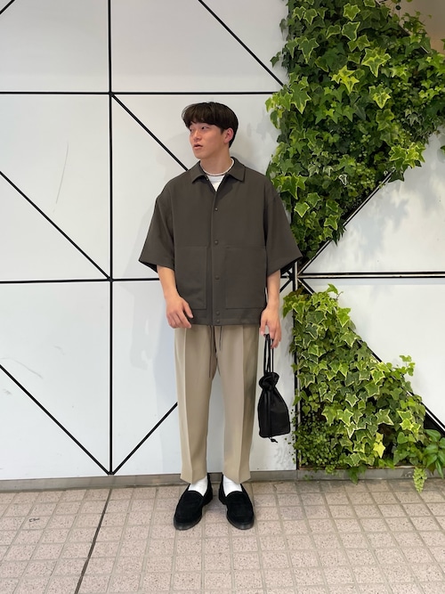 セール】3タックリオーネテーパードパンツ（スラックス