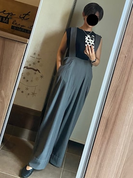 「アイテム（バレエシューズ）」を使った、ゆんさん（レディース・153cm）の夏コーディネート
