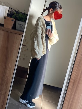 「La-gemme（ラジェム）のアイテム（サロペット/オーバーオール）」を使った、ゆんさん（レディース・153cm）の秋コーディネート