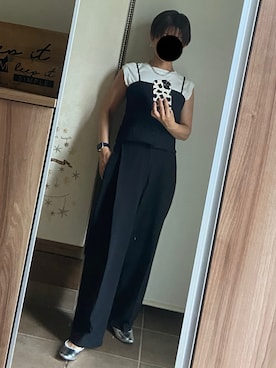 「アイテム（パンプス）」を使った、ゆんさん（レディース・153cm）の夏コーディネート