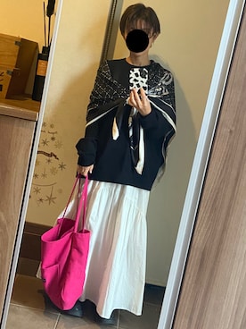 「アイテム（財布/小物）」を使った、ゆんさん（レディース・153cm）の秋コーディネート