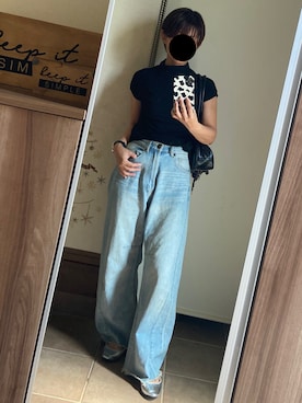 「アイテム（パンプス）」を使った、ゆんさん（レディース・153cm）の夏コーディネート